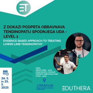 Z DOKAZI PODPRTA OBRAVNAVA TENDINOPATIJ SPODNJEGA UDA (Evidence-based approach to lower limb tendinopathy)