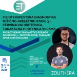 Izobraževanje 3 – Fizioterapevtska diagnostika mišično-skeletnih stanj cervikalne in torakalne hrbtenice ter rame