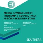 Modul 3 - s&c in prehrana v rehabilitaciji