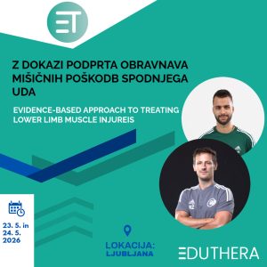 Izobraževanje 1 - Z dokazi podprta obravnava mišIčnih poškodb spodnjega uda